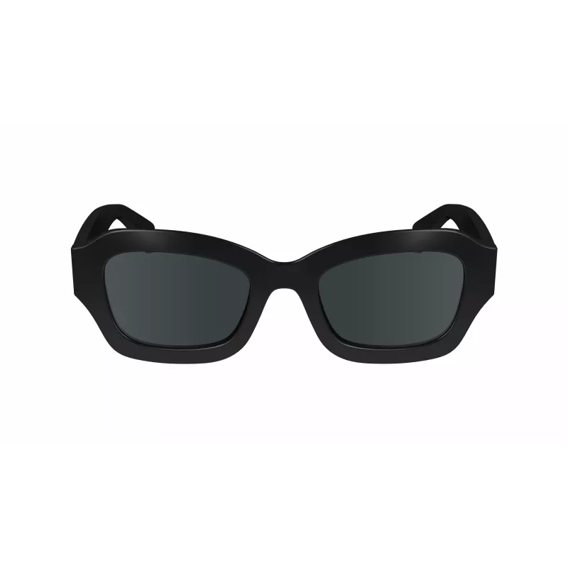 Okulary przeciwsłoneczne LONGCHAMP LO749S-001 dla kobiet - czarna oprawka, szare szkła, 50mm