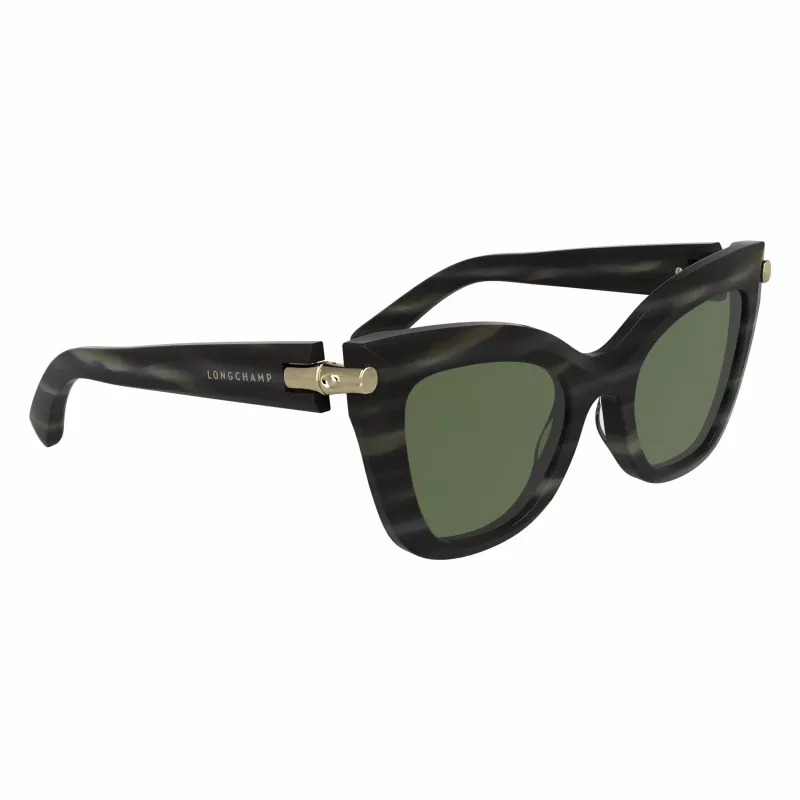 Okulary przeciwsłoneczne LONGCHAMP LO775S-36 dla kobiet, Havana Brown Gradient 50mm