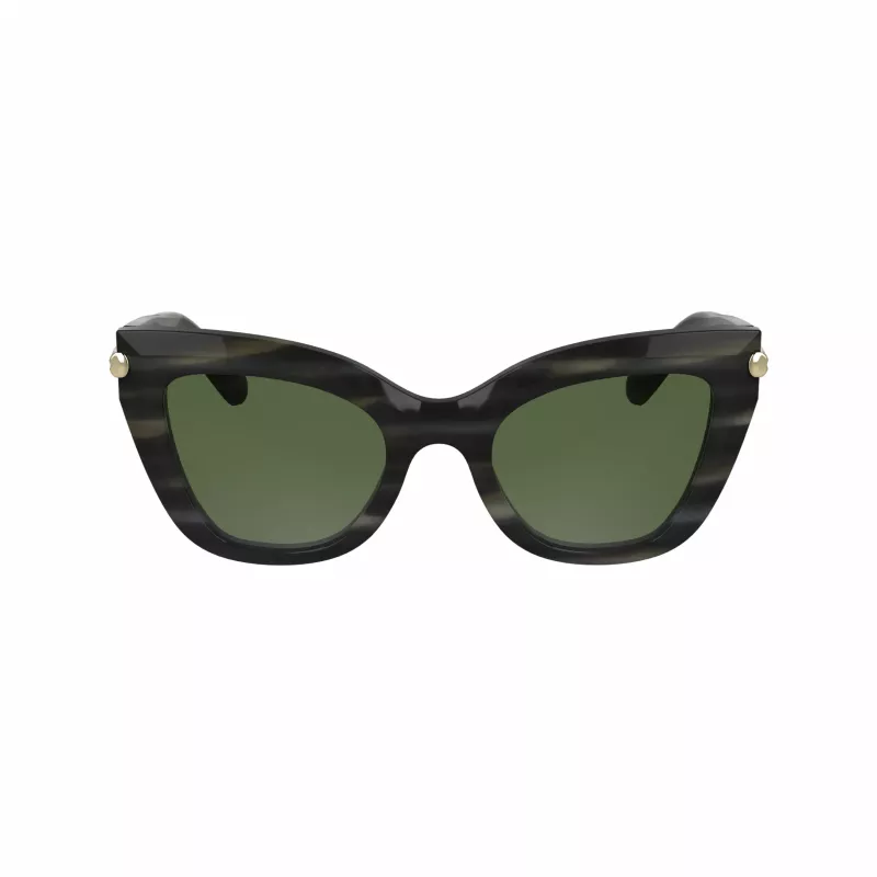 Okulary przeciwsłoneczne LONGCHAMP LO775S-36 dla kobiet, Havana Brown Gradient 50mm