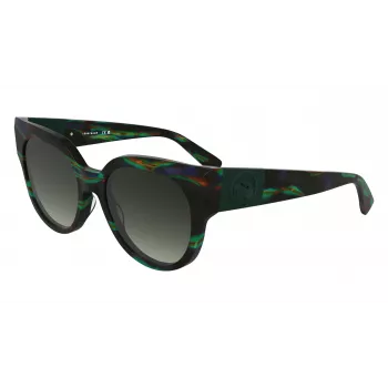 Okulary przeciwsłoneczne damskie Longchamp LO779S-009, oprawka acetatowa, 53/19/140 mm, ochrona UV400