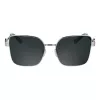 Okulary przeciwsłoneczne LONGCHAMP damskie kocie oko LO181S5617044 - oprawka z acetatu w kolorze havana, brązowe soczewki gradientowe, 56mm