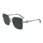 Okulary przeciwsłoneczne LONGCHAMP damskie kocie oko LO181S5617044 - oprawka z acetatu w kolorze havana, brązowe soczewki gradientowe, 56mm