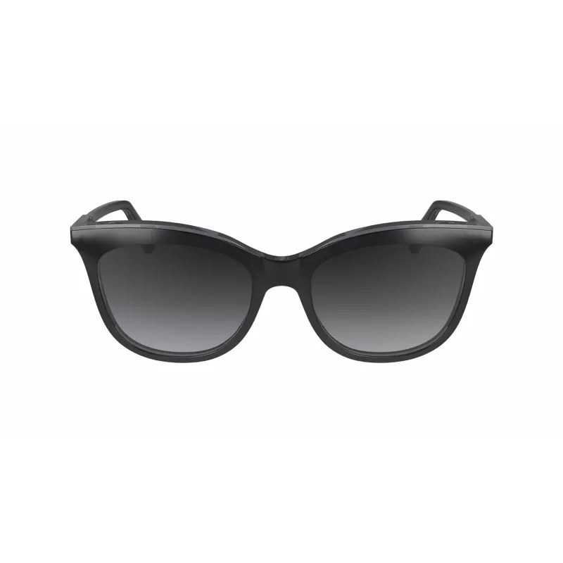 LONGCHAMP Damskie okulary przeciwsłoneczne Cat Eye LO738S5318018 - Oprawa acetatowa Havana z brązowymi soczewkami gradientowymi - 53/18/140 mm