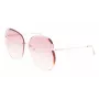Okulary przeciwsłoneczne damskie Longchamp LO160S716 Butterfly Havana z soczewkami gradientowymi szarymi (65/17/140 mm)