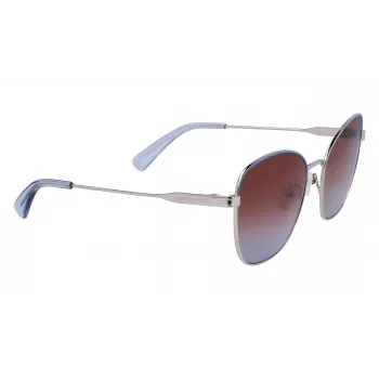 Longchamp Damskie LO164S-043 Havana Acetate Okulary przeciwsłoneczne w kształcie kwadratu (57/19/140 mm)