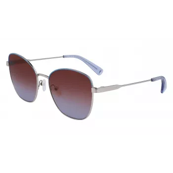 Longchamp Damskie LO164S-043 Havana Acetate Okulary przeciwsłoneczne w kształcie kwadratu (57/19/140 mm)