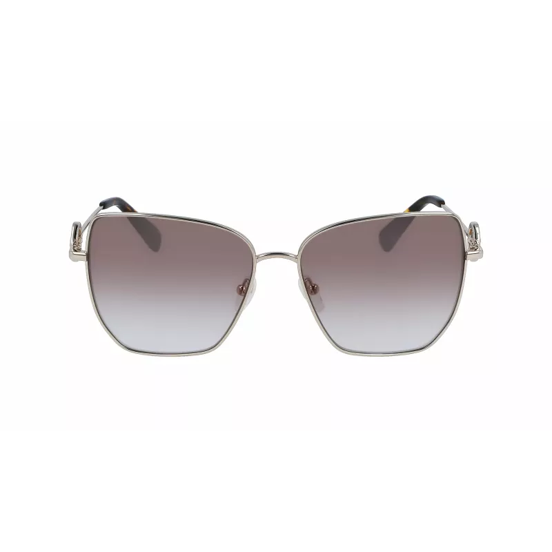 Okulary przeciwsłoneczne LONGCHAMP LO169S5815724 Cat Eye Havana Brown Gradient 58mm