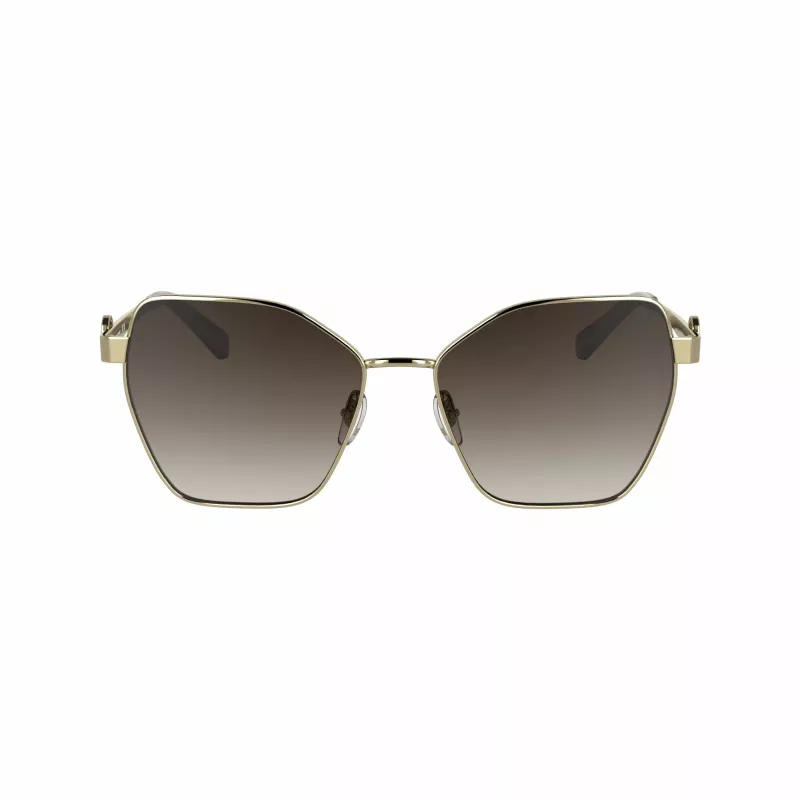 Okulary przeciwsłoneczne LONGCHAMP LO180S-727 Havana Brown Gradient Butterfly Cat-Eye 58mm