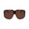 Okulary przeciwsłoneczne damskie Longchamp LO736S-230 - oprawka Havana acetate z brązowymi soczewkami gradientowymi, 67/11/125 mm