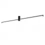 Longo 23W LED lampa sufitowa czarna 3000K ciepła biel 1840lm kwadratowa natynkowa