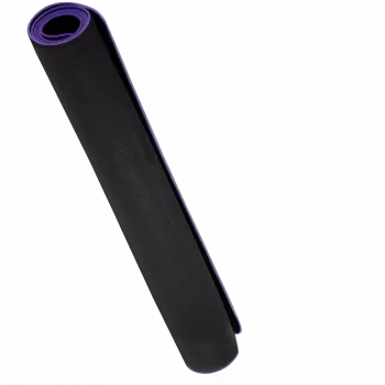 LORGAR RX1FM Mata podłogowa do symulatorów wyścigów Advanced, obszyta krawędź, 1700x700x3 mm, czarny/fioletowy