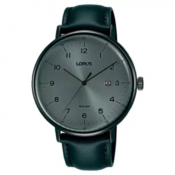 Zegarek męski Lorus RH983MX9 kwarcowy 42mm stal nierdzewna niebieska tarcza