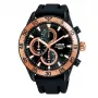 Lorus RM339FX9 Męski Zegarek Kwarcowy Analogowy 43mm Stal Nierdzewna Niebieska Tarcza