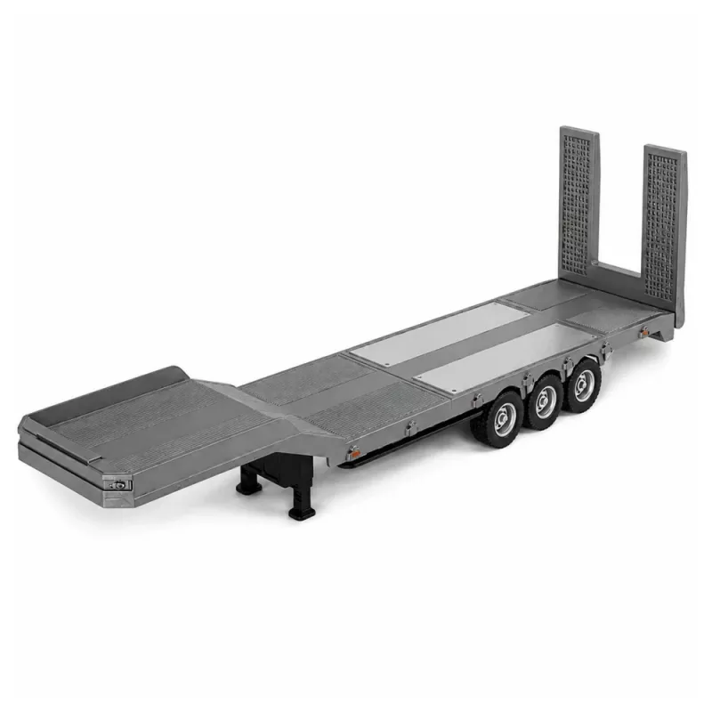 Niskopodwoziowa Naczepa do Scanii 770S Huina Szara 1:18