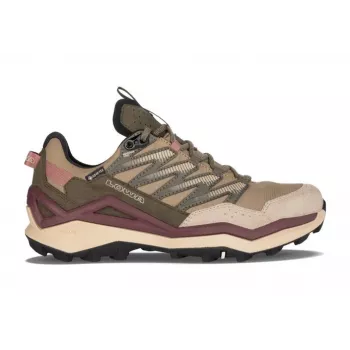 LOWA Maddox PRO GTX Lo damskie buty trekkingowe Desert/Old Rose