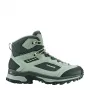 Buty turystyczne LOWA Corvara GTX Mid damskie, Patinagreen/Grey