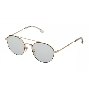 Okulary przeciwsłoneczne LOZZA MAN SL2313M53302G Brąz Havana Prostokątne Pełna oprawka 53/20/145 mm