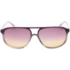 LOZZA SL1872 Okulary przeciwsłoneczne unisex - czarna oprawka, szare szkła - 58/15/140 mm