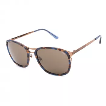LOZZA SL2199 Okulary przeciwsłoneczne unisex - prostokątna oprawka acetatowa ochrona UV400 - 57/20/135 mm