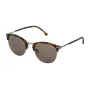 LOZZA SL2293M5208FT Okulary przeciwsłoneczne unisex, oprawka acetatowa Havana, soczewki gradientowe szare, 52/21/140 mm