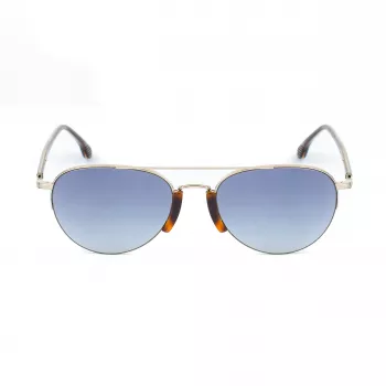 LOZZA SL2394-570579 Męskie prostokątne okulary przeciwsłoneczne z acetatu, szare soczewki, 57/15/140 mm