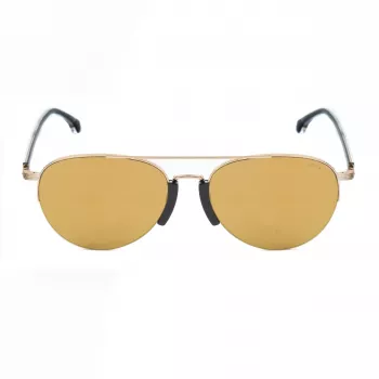 Okulary przeciwsłoneczne LOZZA SL2394-57300G męskie prostokątne oprawka Havana/Brąz soczewki zielone 57/15/140 mm