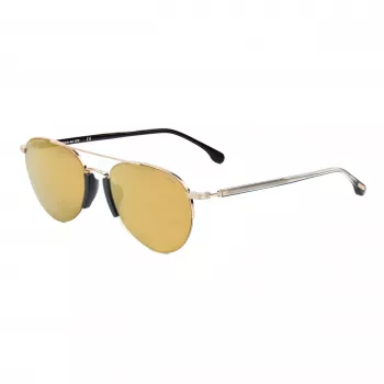 Okulary przeciwsłoneczne LOZZA SL2394-57300G męskie prostokątne oprawka Havana/Brąz soczewki zielone 57/15/140 mm