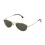 LOZZA SL2400-540300 Męskie okulary przeciwsłoneczne prostokątne Havana Brown 54/20/145 mm UV400