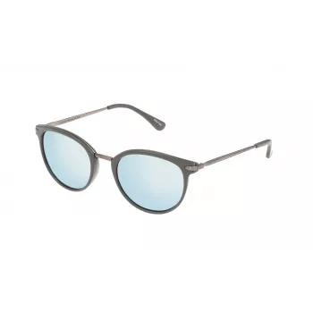 LOZZA SL4027M519GWX Okulary przeciwsłoneczne unisex - oprawka acetatowa Havana, brązowe soczewki poliwęglanowe, ochrona UV400, 51/20/140 mm