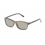LOZZA SL4029M56ANBX Okulary przeciwsłoneczne unisex - Prostokątna oprawka metalowa, szare szkła, 56/16/140 mm