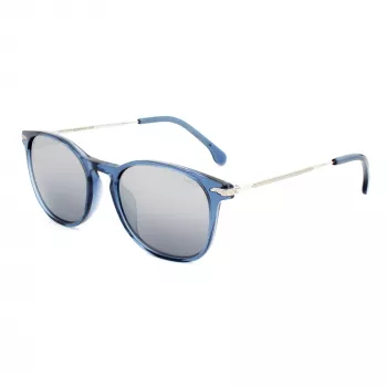 LOZZA SL4159M-955X Unisex Okulary Przeciwsłoneczne Prostokątne Czarny Szary Odcień 52mm
