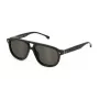 LOZZA SL4330-550D80 Okulary przeciwsłoneczne unisex - Oprawka z octanu w kolorze havana, brązowe gradientowe soczewki poliwęglanowe, 55/18/145 mm