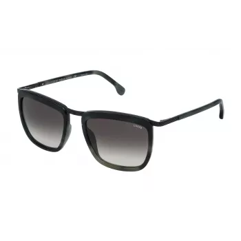 LOZZA Unisex Sunglasses SL2283M550531 Havana Frame Green Lens 55/19/140 mm