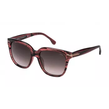 Okulary przeciwsłoneczne LOZZA Woman SL4131M5409G1 54/19/140 mm Czarna oprawka acetatowa Szare soczewki gradientowe UV400