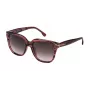 Okulary przeciwsłoneczne LOZZA Woman SL4131M5409G1 54/19/140 mm Czarna oprawka acetatowa Szare soczewki gradientowe UV400