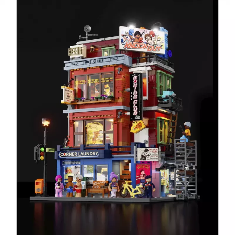 Zestaw oświetleniowy LED Lumibricks Boxclub do LEGO 10274 Nawiedzony Dom