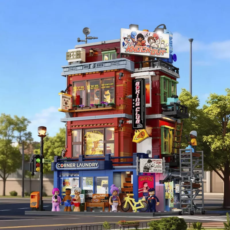 Zestaw oświetleniowy LED Lumibricks Boxclub do LEGO 10274 Nawiedzony Dom