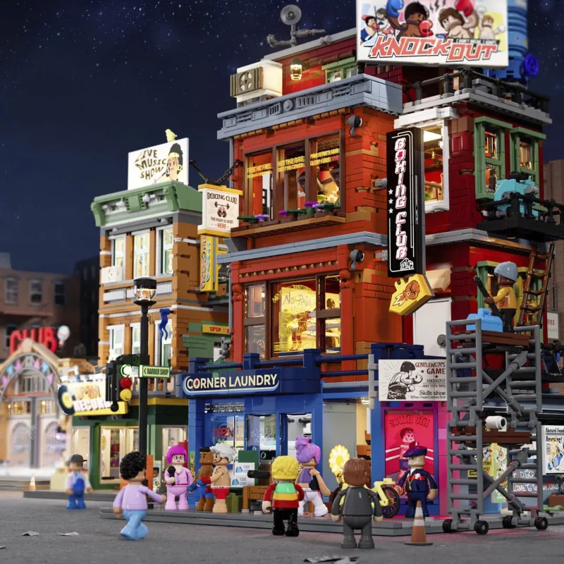 Zestaw oświetleniowy LED Lumibricks Boxclub do LEGO 10274 Nawiedzony Dom