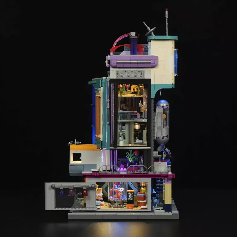 Lumibricks Cyberpunk Neoncity Cyber Couture Galleria LED Lighting Kit