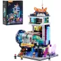 Zestaw klocków LUMIBRICKS Funwhole Średniowieczna Wieża Strażnicza z Oświetleniem LED (1368 elementów)