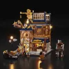 Zestaw klocków konstrukcyjnych Lumibricks Steampunk Mechanical Workshop z oświetleniem LED - 2150 elementów