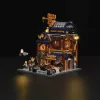 Zestaw klocków konstrukcyjnych Lumibricks Steampunk Mechanical Workshop z oświetleniem LED - 2150 elementów