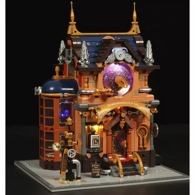 Lumibricks Steampunk Memory Shop DIY Miniature Dollhouse Kit