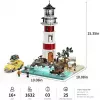 Zestaw klocków konstrukcyjnych Lumibricks Sunrise Lighthouse z oświetleniem LED