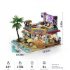 Zestaw klocków Lumibricks Surfshop z podświetleniem