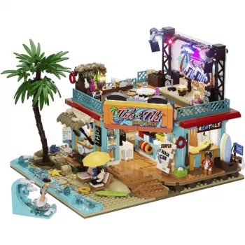 Zestaw klocków Lumibricks Surfshop z podświetleniem