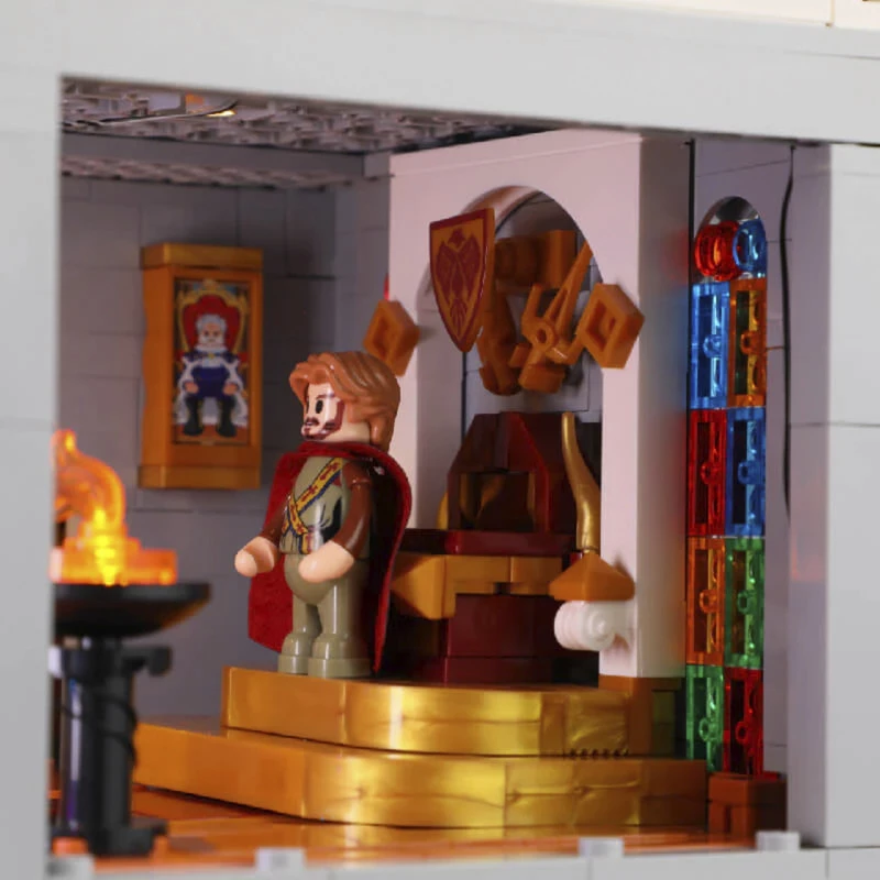 Zestaw konstrukcyjny Lumibricks Skarbiec Zamku Królewskiego z oświetleniem LED (985 elementów)