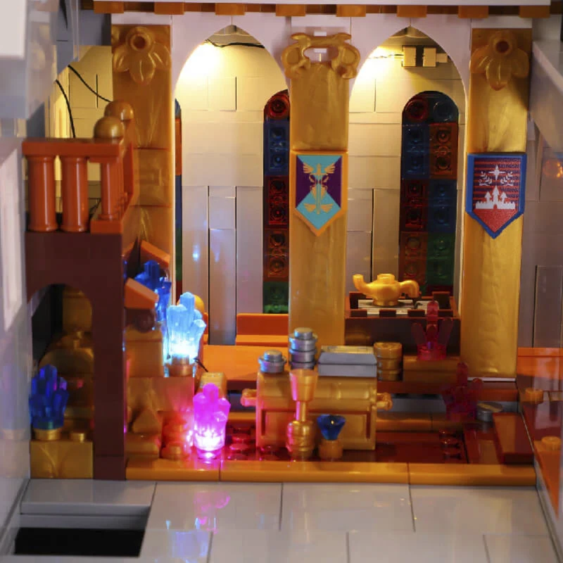 Zestaw konstrukcyjny Lumibricks Skarbiec Zamku Królewskiego z oświetleniem LED (985 elementów)