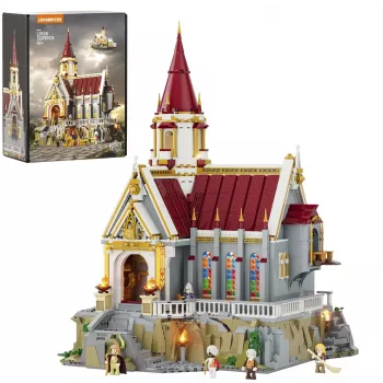 Zestaw konstrukcyjny Lumibricks Skarbiec Zamku Królewskiego z oświetleniem LED (985 elementów)