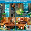 Zestaw klocków konstrukcyjnych Lumibricks Waterfall Hut z oświetleniem LED